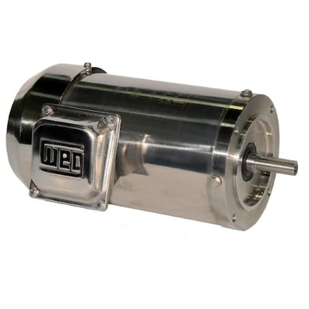 Weg 7.5 HP, 213TC Frame, 230-460 Voltage, 3600 Nameplate RPM 20.5 Overall Length 00736ET3ESS213TCFL